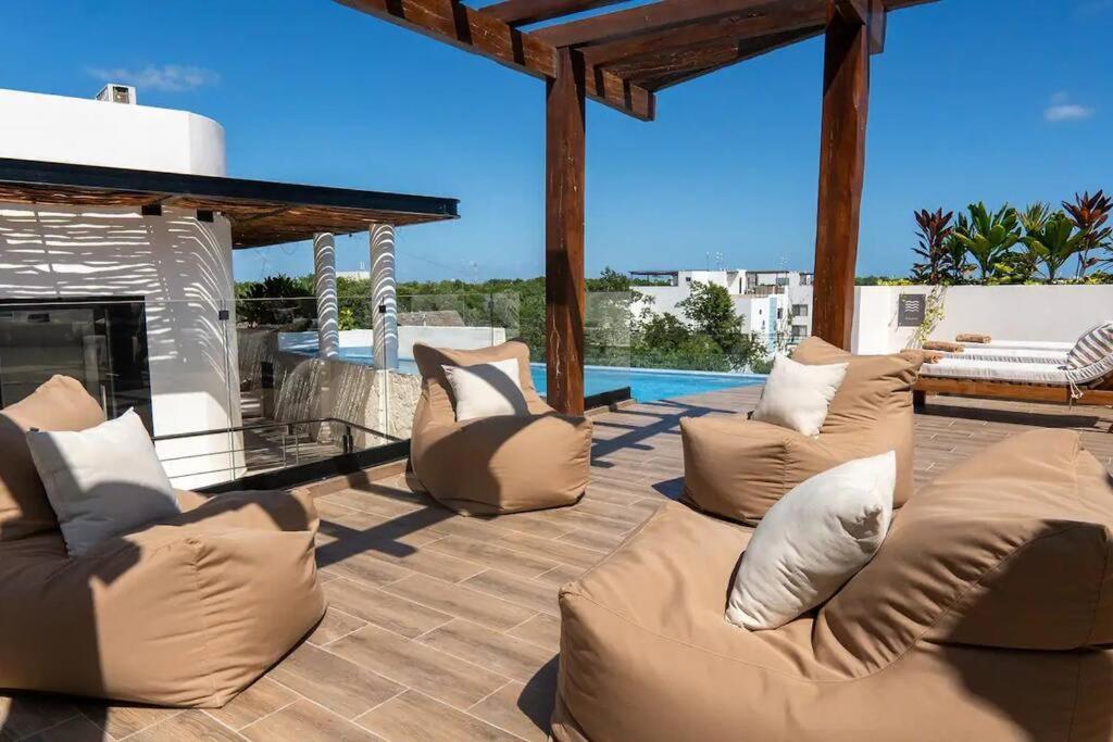 Spacious Penthouse With Pool Tulum